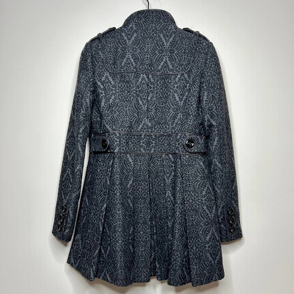 Steve Madden Gray Wool Blend Coat Size  M - Picture 6 of 12